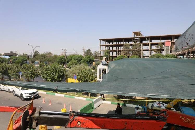 عمود ۸ شهرداری باقرشهر، یک گام دیگر به میزبانی از زائران اربعین نزدیکتر شد