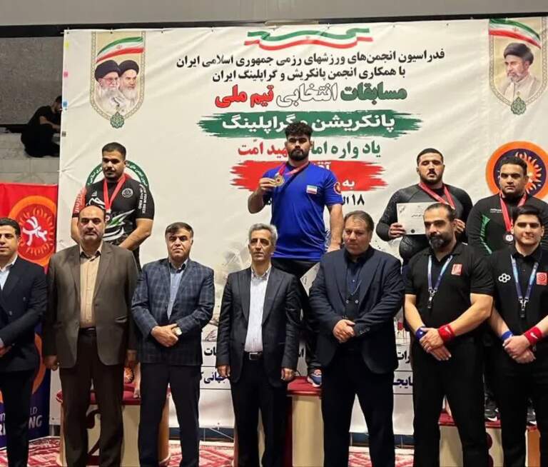  طلای سجاد عزیزی در انتخابی تیم ملی گراپلینگ