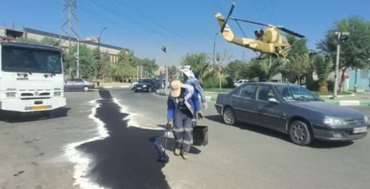  تداوم عملیات عمرانی شهرداری باقرشهر