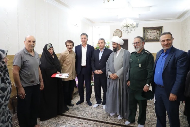 دیدار شهردار باقرشهر با جمعی از جانبازان والامقام باقرشهر 