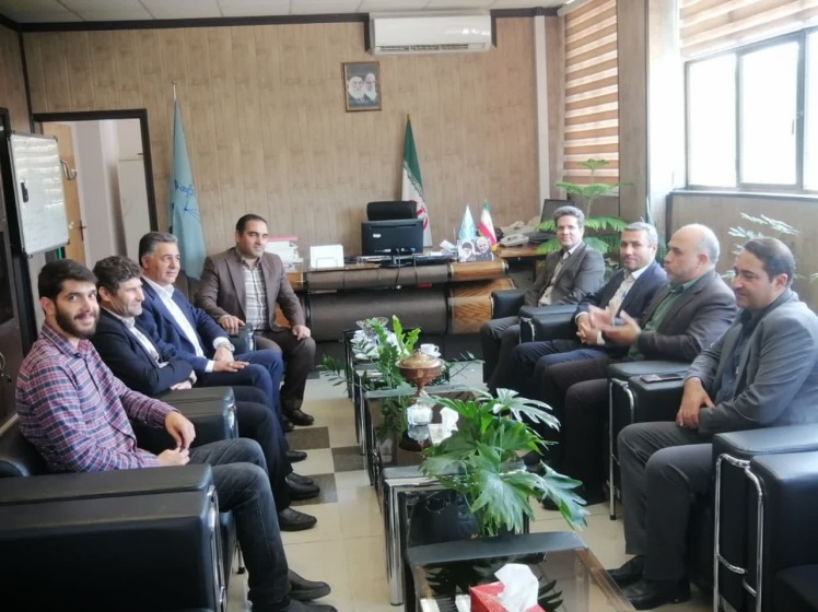  دیدار شهردار باقرشهر با رئیس حوزه قضایی  