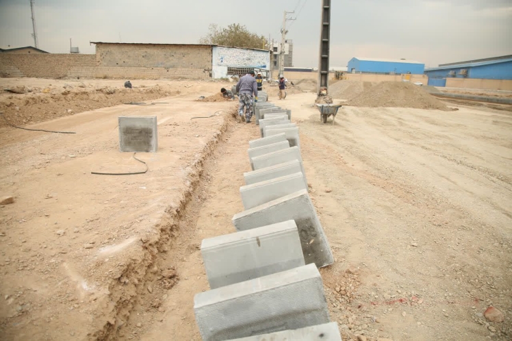 آغاز زیرسازی و جدول‌گذاری فاز دوم بلوار انرژی