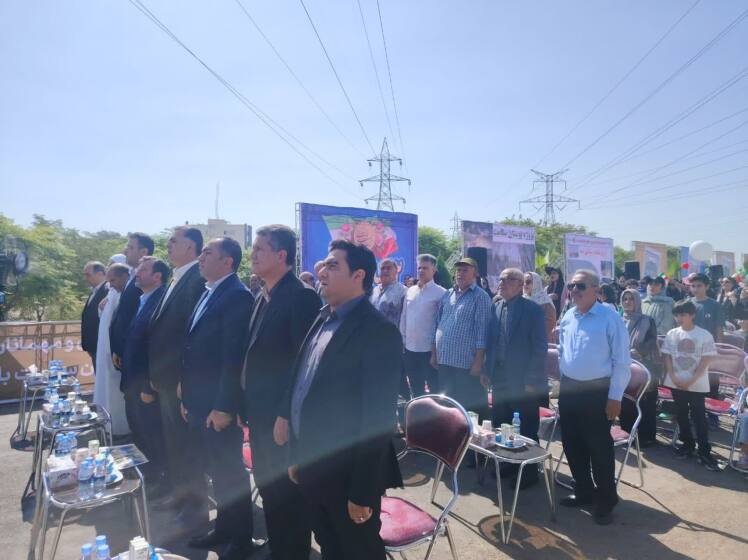 آیین افتتاح بوستان سلامت باقرشهر آغاز شد