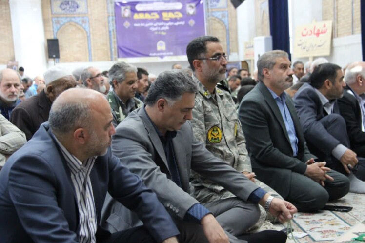 حضور شهردار باقرشهر در صف‌های وحدت و ایمان