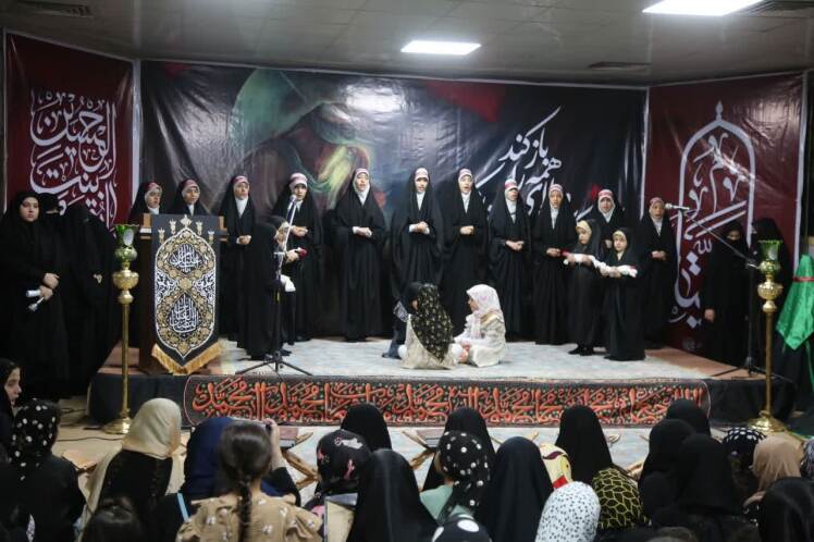 همزمان با سالروز شهادت حضرت رقیه (س) ؛ برگزاری یادواره کودکان شهید جنگ ۱۲ روزه در باقرشهر