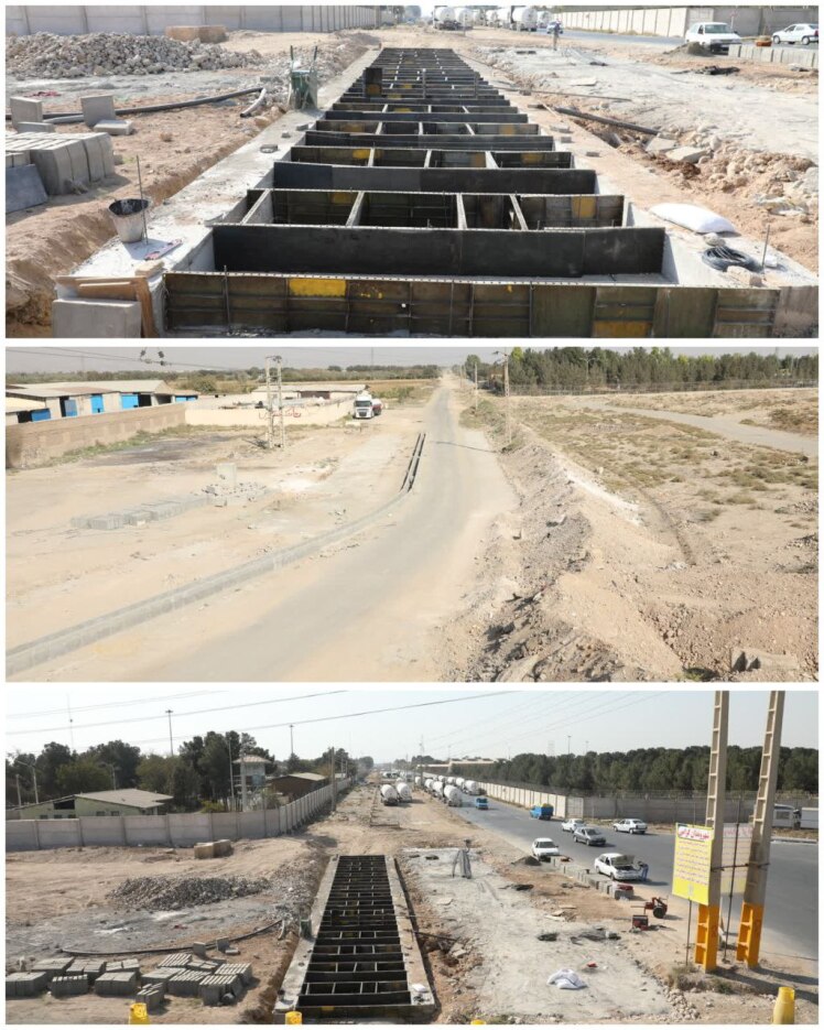 آغاز مرحله نهایی پروژه بزرگ اصلاح هندسی ورودی باقرشهر؛