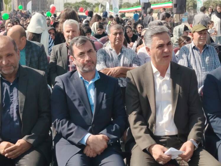 حضور فرماندار شهرستان ری در افتتاح بوستان سلامت باقرشهر