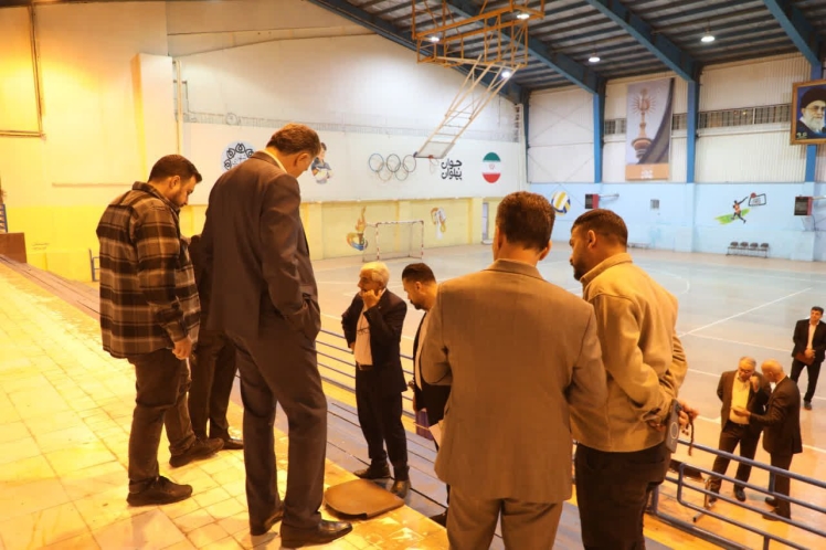 بازدید میدانی شهردار باقرشهر از سرانههای ورزشی
