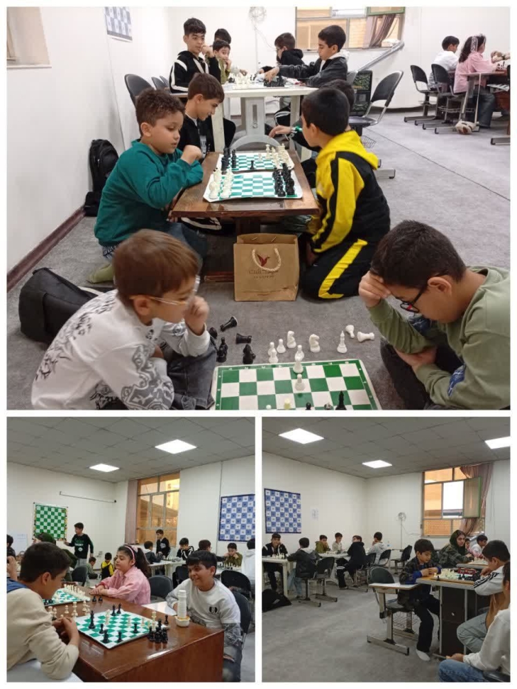  استقبال چشمگیر کودکان باقرشهر از کلاس‌های آموزشی شطرنج