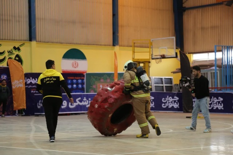 نفرات برتر مسابقات عملیاتی، ورزشی و چالشی آتش‌نشانان "جوان پهلوان"  معرفی شدند