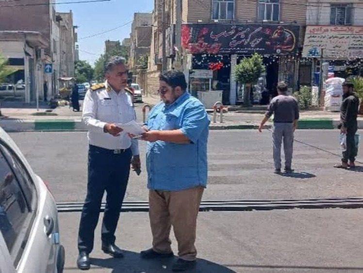 جانمایی سرعت‌گیر در معابر باقرشهر با همکاری کارشناسان راهور