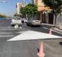 آغاز رنگ‌آمیزی سرعت‌کاه‌های خیابان فلسطین باقرشهر