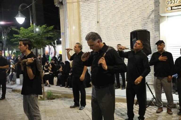  همگام با سوگواران حسینی، بازدید شهردار و مسئولان باقرشهر از هیئات مذهبی سطح شهر