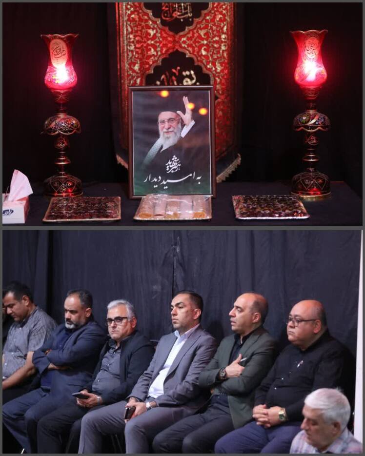 مراسم یادبود قائد شهید امت در بخشداری کهریزک برگزار شد