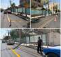  خط‌کشی ایستگاه‌های اتوبوس باقرشهر در آستانه بازگشایی مدارس