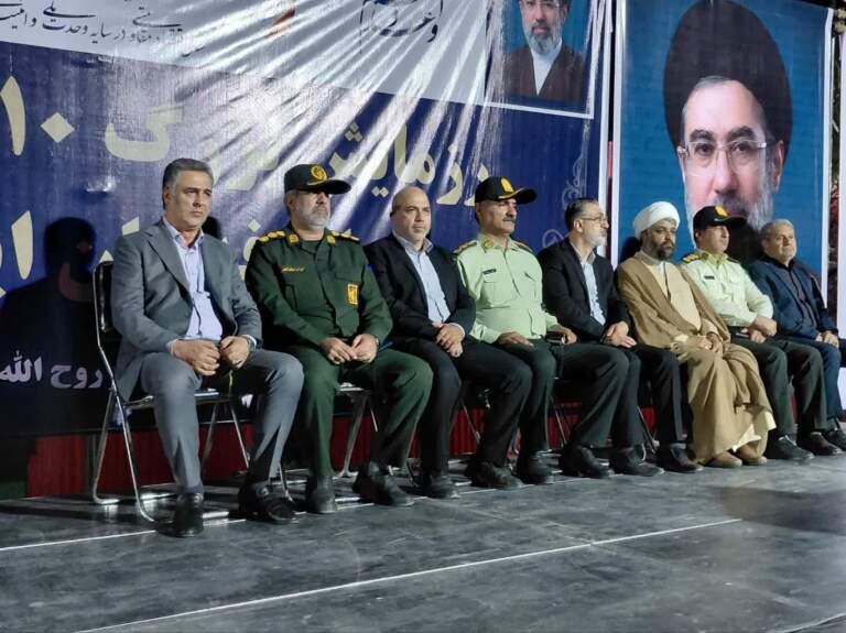  حضور شهردار باقرشهر در رزمایش گردان‌های جان‌فدا بخش کهریزک