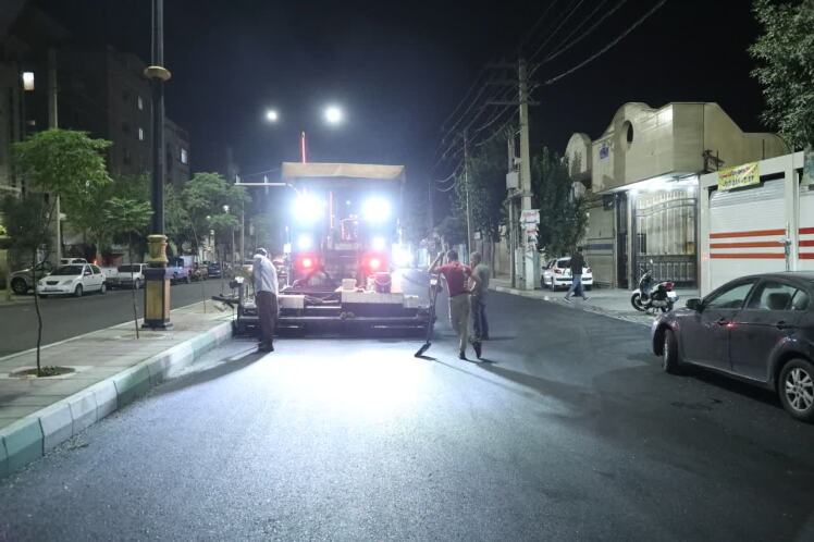 درحال اتمام ابرپروژه خیابان فلسطین