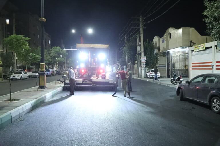درحال اتمام ابرپروژه خیابان فلسطین