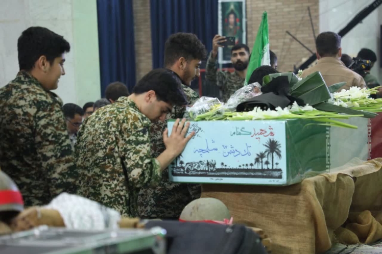 همایش بزرگ بسیجیان جنوب شهرستان ری با تشییع شهید گمنام