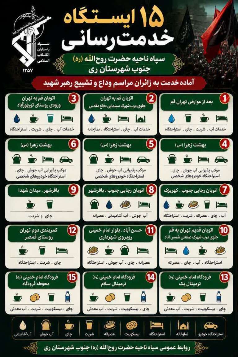میزبانی با رنگ و بوی ولایت
